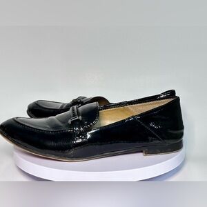 Franco Sarto Loafers In Patent Black